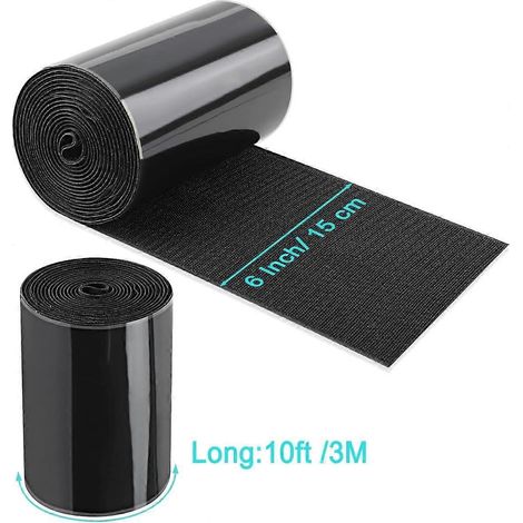 Rouleau de 15 cm x 3 m de ruban antidérapant pour coussins de canapé, avec fermeture auto-agrippante adhésive, pour empêcher les coussins de glisser. Compatible avec les canapés, les fauteuils inclina (1/5)