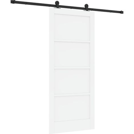 Porte coulissante ORKDAL 86 x 198,5 cm Bois d'ingénierie vidaXL (1/5)