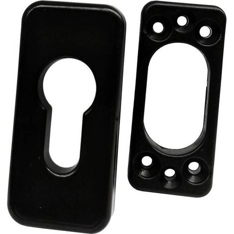 10 x BOCCHETTA P/PERSIANE 32X8X68 MM OVALE NYLON