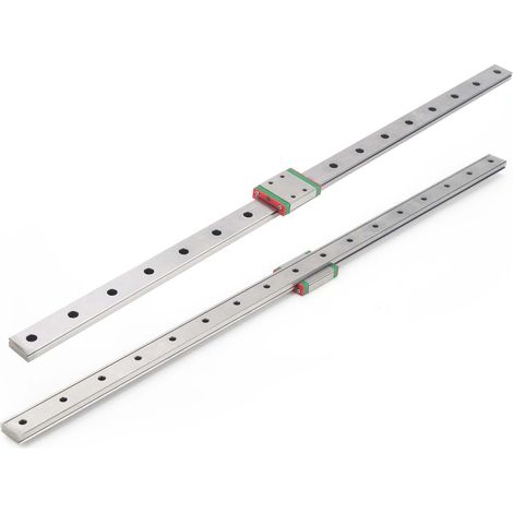 Rail linéaire élargi MGW9C-500-1R pour systèmes automatisés industriels (1/5)