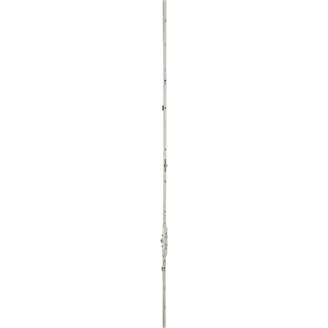 Crémone ouvrant à la française Unijet pour fenêtre PVC – Acier FerGuard® – Verrouillage multipoints – Axe 7.5mm, H. 1280mm – Ferco By Thirard