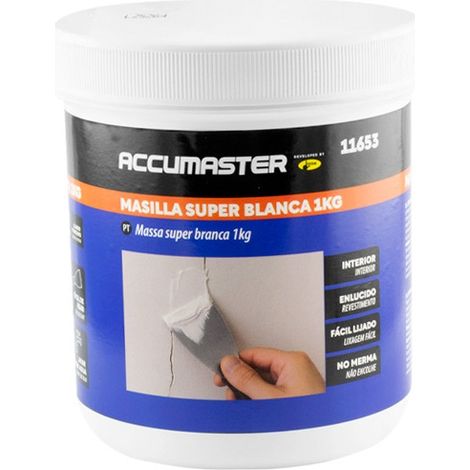 Masilla TARRINA - 1000g, Pack 12 Uds.  Para Reparaciones Rápidas Y Duraderas