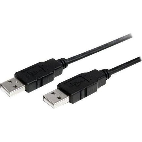 Câble USB 2.0 A vers A de 2 m - M/M - Cordon USB A - M/M - USB2AA2M (1/2)