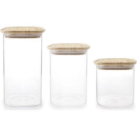 Ibili Lebensmittelglas transparent 800 ml hermetisch