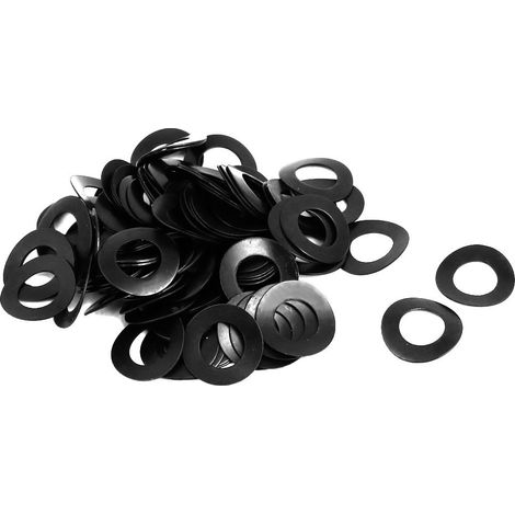 100pcs Rondelle Élastique Ressort Compressé Incurvée 8mm Dia. (1/2)