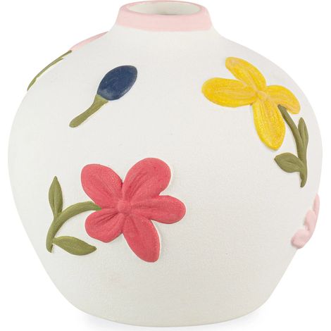 Vaso Floryn bombato weiß 15,8x14,5