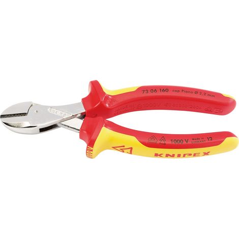 Knipex VDE 'X CUT' High Leverage Diagonal Side Cutters (25885) (1/5)