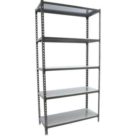 Simonrack Leichte Regal in Antrazit/Galvanisiert
