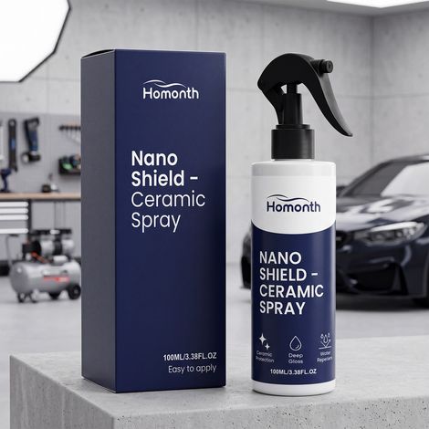 Nano-Keramik-Beschichtungsspray für die tägliche Reinigung, Lackpflege und Politur von Fahrzeugoberflächen – 100 ml -- DTEKGAZ (1/5)