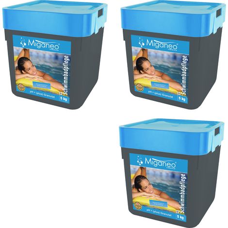 Miganeo pH Plus Granulat  schnelllöslich  3 x 5 kg