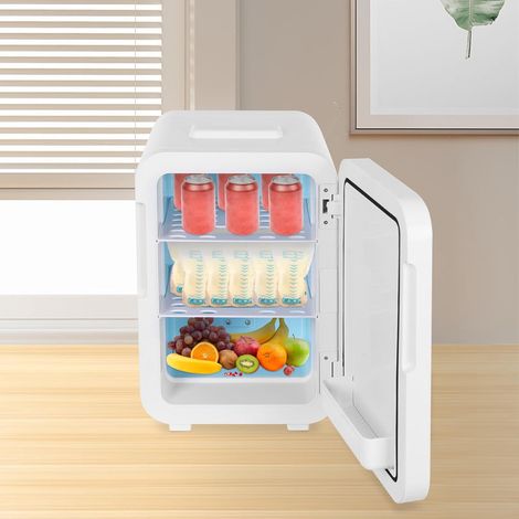 Mini réfrigérateur de 20 l avec affichage numérique LED - Refroidissement rapide dans la boîte de refroidissement - Réglage de la température - Petit réfrigérateur pour chambre et bureau