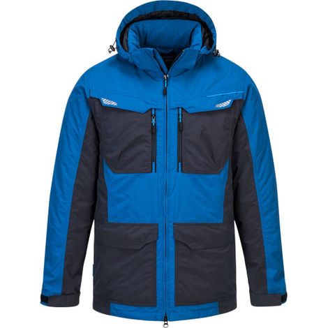 Chaqueta de trabajo de invierno detalles reflectantes WX3 T740 XL Azul persa