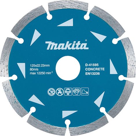 Disco de diamante segmentado Makita D-41595 125 mm