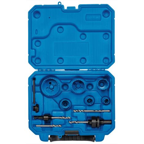Draper 12-Piece Electrician's Hole Saw Kit (Model 99325) for Precise and Efficient Electrical Installations (1/5)