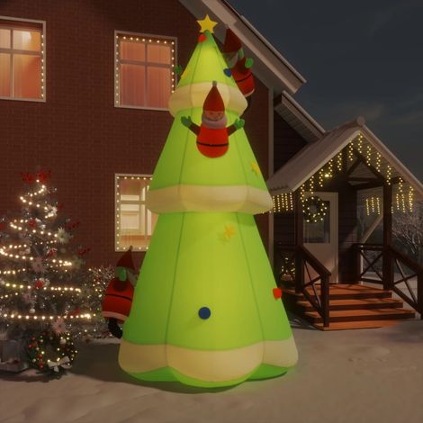 Sapin de Noël,Arbre de Noël gonflable avec LED 500 cm -WYW50541 (1/5)