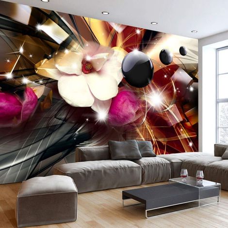 Papier peint abstraction des couleurs - 400 x 280 cm