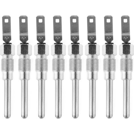 Bougie d'allumage universelle 8 pièces/ensemble 12563554 bougie de préchauffage pour GMC 6.5L 6.2L remplacement de voiture (1/5)