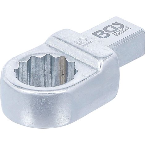 Einsteck-Ringschlüssel 15 mm Aufnahme 9 x 12 mm (1/4)