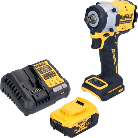 DeWalt DCF 921 NT Clé à choc sans fil 18 V 400 Nm 1/2" Brushless + TSTAK - sans batterie, sans chargeur (1/5)