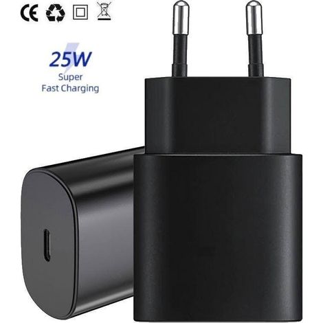 Adaptateur de charge rapide 20 W pour chargeur mural USB-C Samsung