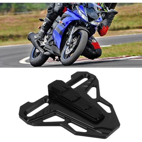 Motorrad-Modifikationsteile: Schutzverkleidung für die Vorderbremspumpe für Yamaha R15 V3 2017-2021, schwarz. (1/5)