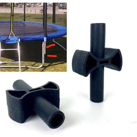 12 patins de protection en croix pour trampoline enfant – Stabilité et sécurité (1/5)