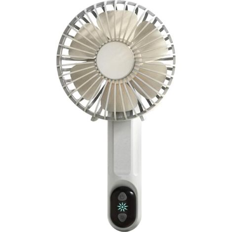 Petit ventilateur portable, ventilateur manuel rechargeable,Fans de main Samll rechargeables - Accessoires de voyage de vent à 3 vitesses portables pour hommes et femmes (1/4)
