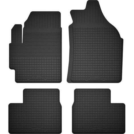 Tapis de sol en caoutchouc, lot de 4, universels pour : Suzuki Baleno II hatchback (2015-)