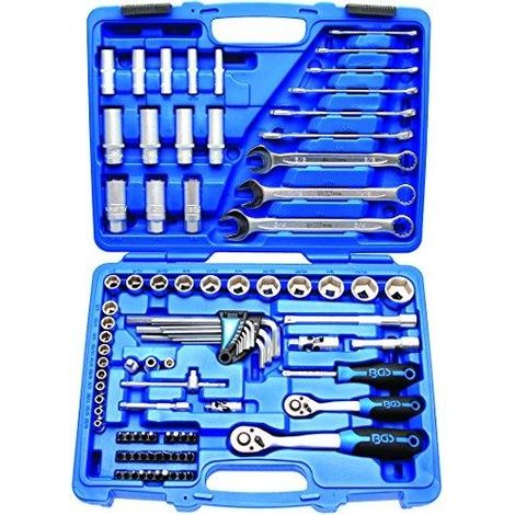 BGS TECHNIC Juego de vasos 92 piezas Pro Torque