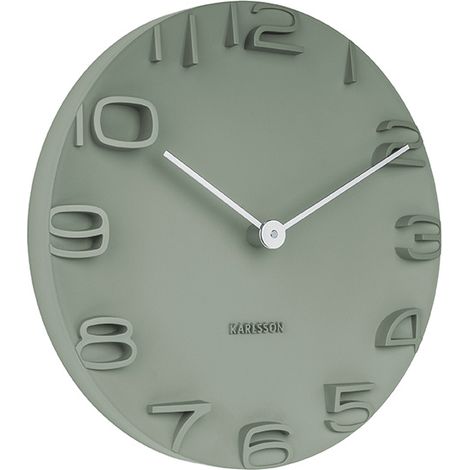 Karlsson Wanduhr On the Edge Grün 42 cm (1/5)
