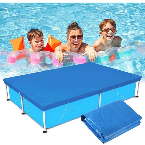 Rechteckige Poolabdeckung - Schutzhülle für den Pool (1/5)