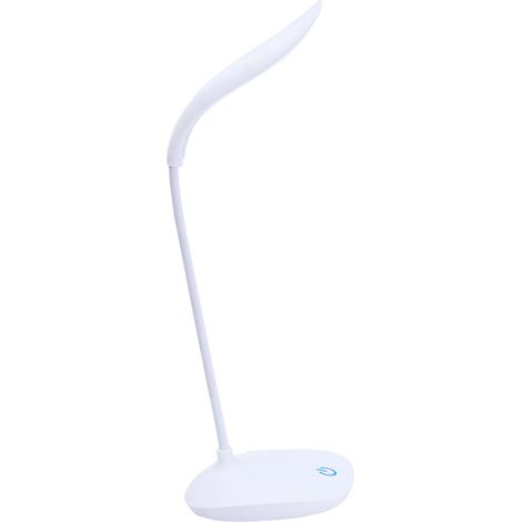 D C5V 4W 14LED lampe de bureau lampe de table à côté du contrôle tactile sensible alimenté par USB conception de tube pliable flexible pour chambre à coucher salon lecture étude cadeau cadeau portable (1/5)