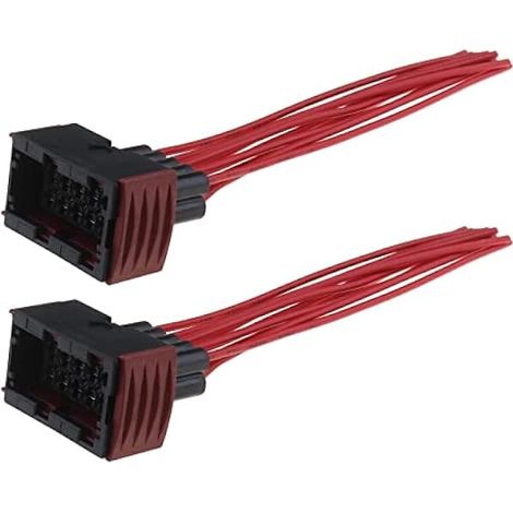 VGOL 2pcs Faisceau de Câblage Prise de Phare de Voiture Métier à Tisser 10 Broches Connecteur de Faisceau de Lampe Réparation Prise de Câble Prise de Phare Automobile (1/4)
