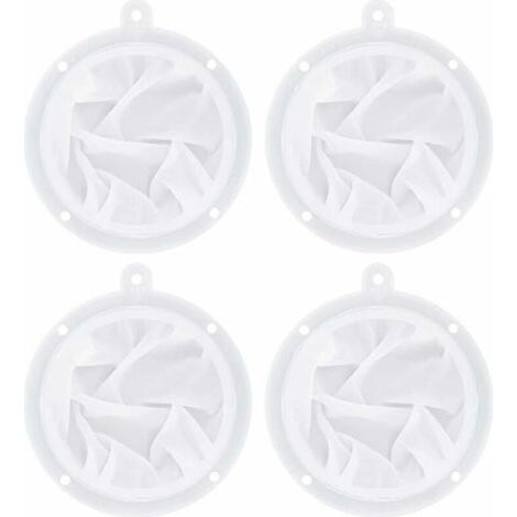 4 Pieces Nylon Mesh Filter, Sieve Filter 100/200 Mesh Nylon Mesh Food Oil Filter Jam Straining (1/5)