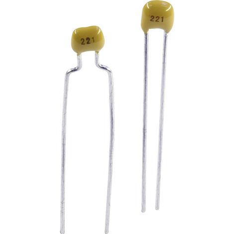 TANCAP CT4-0805Y684M500A1 Keramik-Kondensator THT  680 nF 50 V 20 % (B x H) 4.2 mm x 25 mm 1 St.