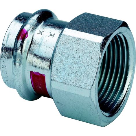 Raccord Viega misto ff galvanisé avec joint EPDM (1/3)