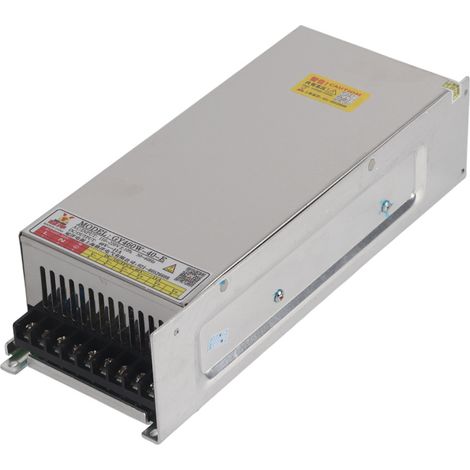 Schaltnetzteil mit Gehäuse aus verzinktem Aluminium für LED-Streifen 460 W 40 V 11 A (1/5)
