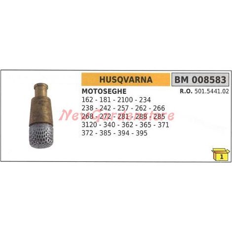 Filtro olio HUSQVARNA per motosega 162 181 2100 234 238 242 257 262 266 008583