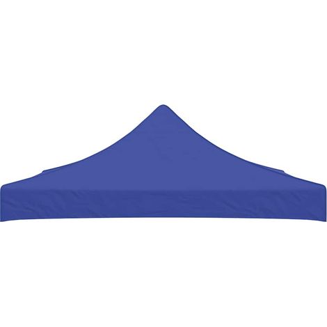 vidaXL Empfangszelt-Dach 3 x 3 m Blau
