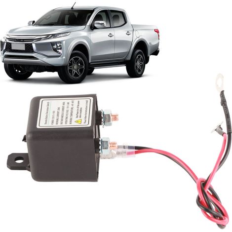 12-V-Autobatterie-Leckage- und Tiefentladeschutzrelais mit Fernabschaltschalter (integrierte Batterie enthalten), 12 V, 250 A (1/5)