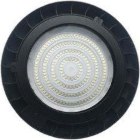 Suspension Industrielle LED HighBay UFO 100W IP65 90° - Blanc Froid - SILUMEN (1/5)