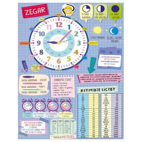 Orologio/foglio riassuntivo A4 bifacciale