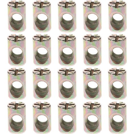 Kit de 20 écrous cylindriques à fente croisée IMIKEYA pour la (1/5)