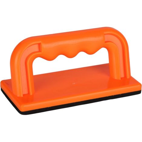Deslizador de seguridad para sierras de mesa, 15 cm de largo, 7,5 cm de ancho, en ángulo. (1/5)