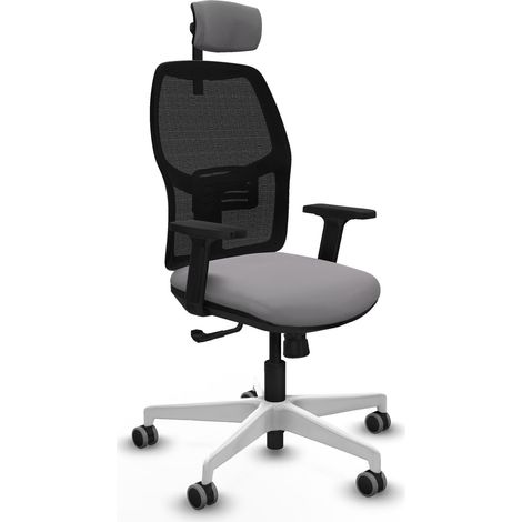 Chaise de bureau piqueras y crespo Alfera noir roulettes 65 mm (1/2)