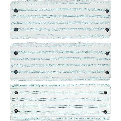 Balais Serpillères de Rechange, Serpillères en Microfibre pour Leifheit Clean Twist M Micro Duo Têtes de Recharge de Vadrouille Chiffon 3 Pièces (1/4)