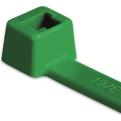 HellermannTyton 116-08015 T80R-N66-GN-C1 Kabelbinder 210 mm 4.60 mm Grün 100 St. (1/5)