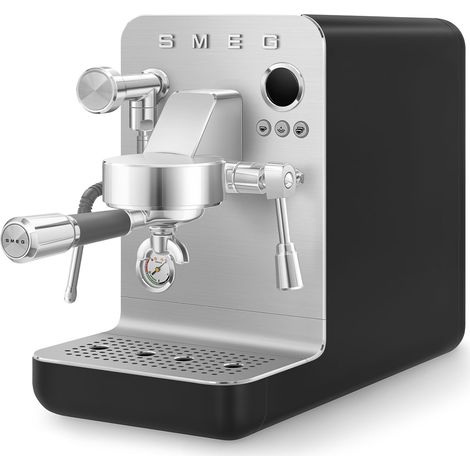 Smeg Machine à expresso 15 bars inox noir - EMC02BLMEU (1/5)