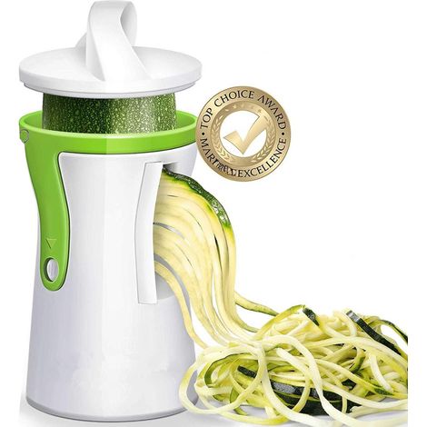 Trancheuse à légumes spirale robuste, trancheuse à courgettes, trancheuse à nouilles, trancheuse à pâtes (1/4)