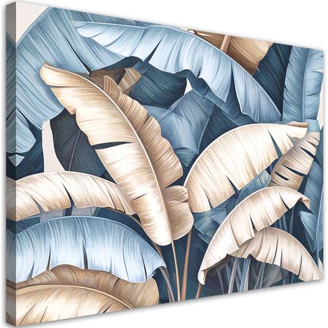 Stampe su Tela Foglie tropicali di banano natura piante 30x20 (1/5)